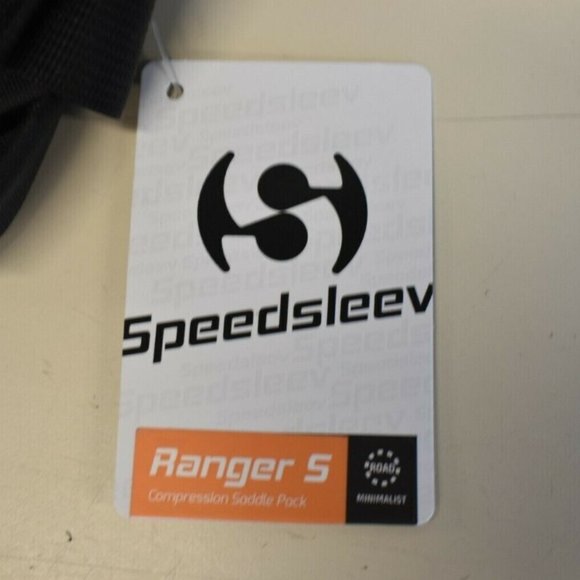 Speedsleev Bicycle Seat Saddle Bag Pack Ranger S Waterproof Retail $35 Black - Picture 6 of 8